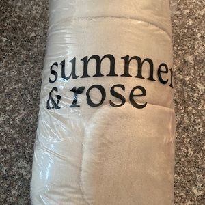 Brand new summer and rose plus size plush robe